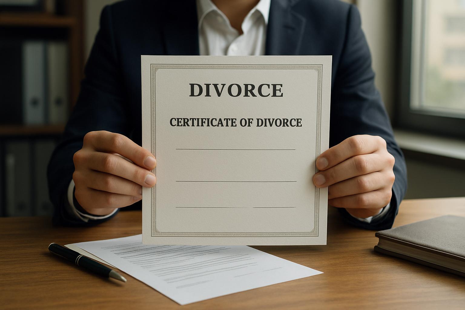 Свидетельство о разводе после суда: как получить